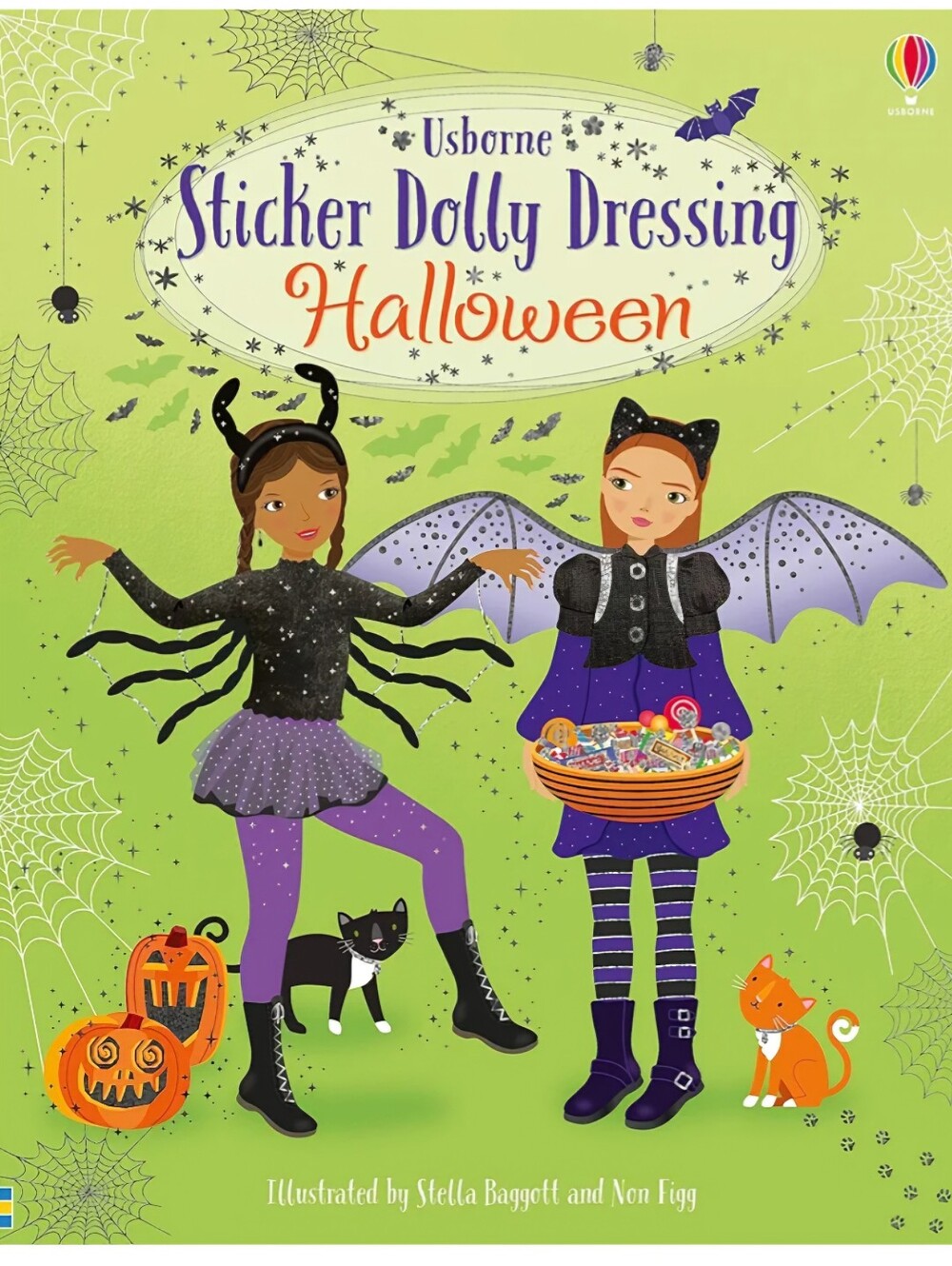 Halloween Dolly Sticker Dressing Book